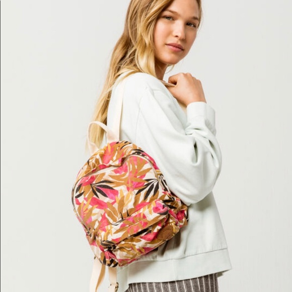 Billabong Handbags - Billabong Patterned Mini Backpack
